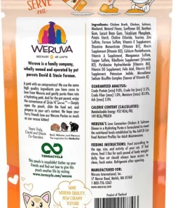 Weruva||American Journey Weruva Slide N' Serve Love Connection Chicken & Salmon Dinner Pate Grain-Free Cat Food Pouches, 5.5-oz pouch, case of 12 + American Journey 100% Chicken Freeze-Dried Grain-Free Cat Treats, 5-oz bag 4 Weruva||American Journey Weruva Slide N' Serve Love Connection Chicken & Salmon Dinner Pate Grain-Free Cat Food Pouches, 5.5-oz pouch, case of 12 + American Journey 100% Chicken Freeze-Dried Grain-Free Cat Treats, 5-oz bag -American Journey Sales 2024 298768 PT2. SY630 V1623201750