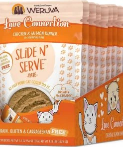 Weruva||American Journey Weruva Slide N' Serve Love Connection Chicken & Salmon Dinner Pate Grain-Free Cat Food Pouches, 5.5-oz pouch, case of 12 + American Journey 100% Chicken Freeze-Dried Grain-Free Cat Treats, 5-oz bag 5 Weruva||American Journey Weruva Slide N' Serve Love Connection Chicken & Salmon Dinner Pate Grain-Free Cat Food Pouches, 5.5-oz pouch, case of 12 + American Journey 100% Chicken Freeze-Dried Grain-Free Cat Treats, 5-oz bag -American Journey Sales 2024 298768 PT3. SY630 V1623203863