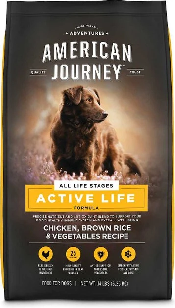 American Journey Active Life Formula Chicken, Brown Rice & Vegetables Recipe Dog Food + PetHonesty Allergy Support Immunity Strength & Digestive Health Soft Chews Dog Supplement American Journey||PetHonesty American Journey Active Life Formula Chicken, Brown Rice & Vegetables Recipe Dog Food + PetHonesty Allergy Support Immunity Strength & Digestive Health Soft Chews Dog Supplement -American Journey Sales 2024 301700 PT1. SY630 V1622657845