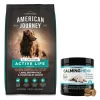 American Journey||PetHonesty American Journey Active Life Formula Lamb, Brown Rice & Vegetables Recipe Dry Food + PetHonesty Hemp Calming Anxiety & Hyperactivity Soft Chews Dog Supplement -American Journey Sales 2024 301710 MAIN. SY630 V1622652450