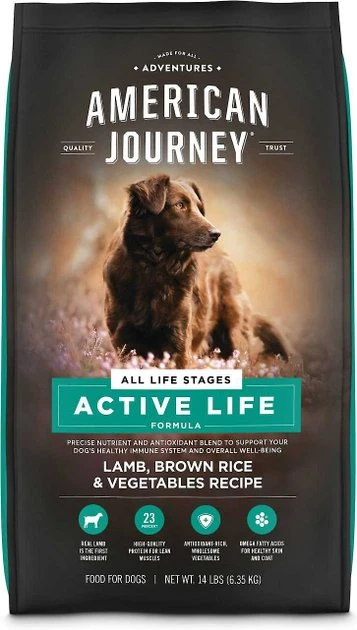American Journey Active Life Formula Lamb, Brown Rice & Vegetables Recipe Dry Food + PetHonesty Hemp Calming Anxiety & Hyperactivity Soft Chews Dog Supplement American Journey||PetHonesty American Journey Active Life Formula Lamb, Brown Rice & Vegetables Recipe Dry Food + PetHonesty Hemp Calming Anxiety & Hyperactivity Soft Chews Dog Supplement -American Journey Sales 2024 301710 PT1. SY630 V1622652458