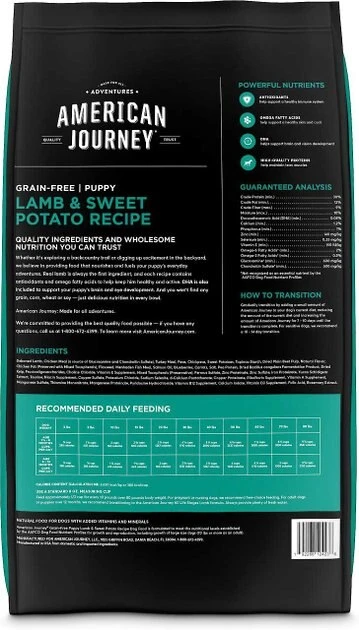 American Journey Puppy Lamb & Sweet Potato Recipe Grain-Free Dry Dog Food + CHI Tearless Shampoo American Journey||CHI American Journey Puppy Lamb & Sweet Potato Recipe Grain-Free Dry Dog Food + CHI Tearless Shampoo -American Journey Sales 2024 301754 PT2. SY630 V1622832444
