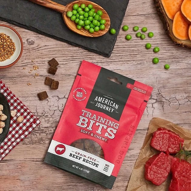 American Journey Puppy Lamb & Sweet Potato Recipe Grain-Free Dry Food + Beef Recipe Grain-Free Soft & Chewy Training Bits Dog Treats American Journey Puppy Lamb & Sweet Potato Recipe Grain-Free Dry Food + Beef Recipe Grain-Free Soft & Chewy Training Bits Dog Treats -American Journey Sales 2024 301766 PT6. SY630 V1622815946