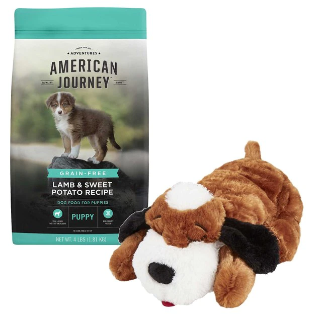 American Journey Puppy Lamb & Sweet Potato Recipe Grain-Free Dry Food + Smart Pet Love Snuggle Puppy Behavioral Aid Dog Toy American Journey||Smart Pet Love American Journey Puppy Lamb & Sweet Potato Recipe Grain-Free Dry Food + Smart Pet Love Snuggle Puppy Behavioral Aid Dog Toy -American Journey Sales 2024 301770 MAIN. SY630 V1622821658