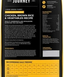 American Journey Active Life Formula Large Breed Puppy Chicken, Brown Rice & Vegetables Recipe Dry Food + Beef Recipe Grain-Free Soft & Chewy Training Bits Dog Treats 4 American Journey Active Life Formula Large Breed Puppy Chicken, Brown Rice & Vegetables Recipe Dry Food + Beef Recipe Grain-Free Soft & Chewy Training Bits Dog Treats -American Journey Sales 2024 302146 PT2. SY630 V1623047544