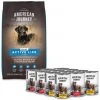 American Journey Active Life Formula Senior Salmon, Brown Rice & Vegetables Recipe Dry Food + Poultry & Beef Variety Pack Grain-Free Canned Dog Food 2 American Journey Active Life Formula Senior Salmon, Brown Rice & Vegetables Recipe Dry Food + Poultry & Beef Variety Pack Grain-Free Canned Dog Food -American Journey Sales 2024 302238 MAIN. SY630 V1623073959