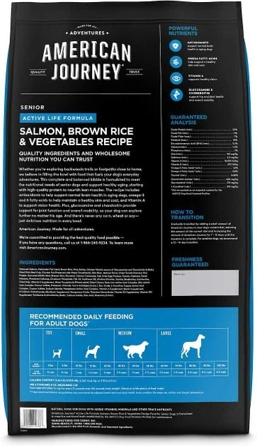 American Journey Active Life Formula Senior Salmon, Brown Rice & Vegetables Recipe Dry Food + Poultry & Beef Variety Pack Grain-Free Canned Dog Food American Journey Active Life Formula Senior Salmon, Brown Rice & Vegetables Recipe Dry Food + Poultry & Beef Variety Pack Grain-Free Canned Dog Food -American Journey Sales 2024 302238 PT2. SY630 V1623076055