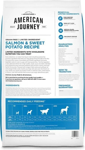 American Journey||RelaxoPet American Journey Limited Ingredient Salmon & Sweet Potato Recipe Grain-Free Dry Food + RelaxoPet Pro Dog Relaxation System 5 American Journey||RelaxoPet American Journey Limited Ingredient Salmon & Sweet Potato Recipe Grain-Free Dry Food + RelaxoPet Pro Dog Relaxation System - Image 3