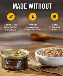 American Journey Senior Pate Chicken & Beef Recipe Canned Cat Food -American Journey Sales 2024 330849 PT2. SY630 V1641843471