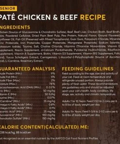 American Journey Senior Pate Chicken & Beef Recipe Canned Cat Food -American Journey Sales 2024 330849 PT5. SY630 V1637694999