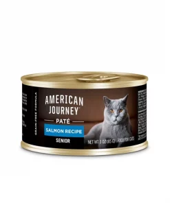 American Journey Senior Pate Salmon Recipe Canned Cat Food