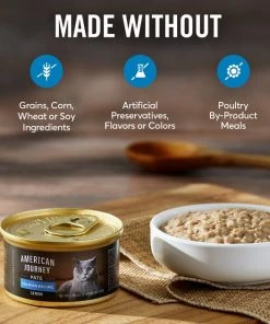 American Journey Senior Pate Salmon Recipe Canned Cat Food 4 American Journey Senior Pate Salmon Recipe Canned Cat Food -American Journey Sales 2024 330853 PT2. SY630 V1641843479