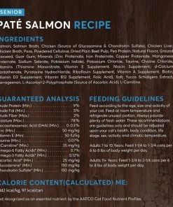 American Journey Senior Pate Salmon Recipe Canned Cat Food 7 American Journey Senior Pate Salmon Recipe Canned Cat Food -American Journey Sales 2024 330853 PT5. SY630 V1637694697