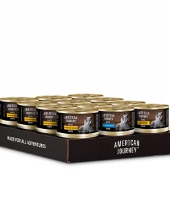 American Journey Pate Senior Wet Cat Food Variety Pack -American Journey Sales 2024 331112 PT8. SY630 V1637694136