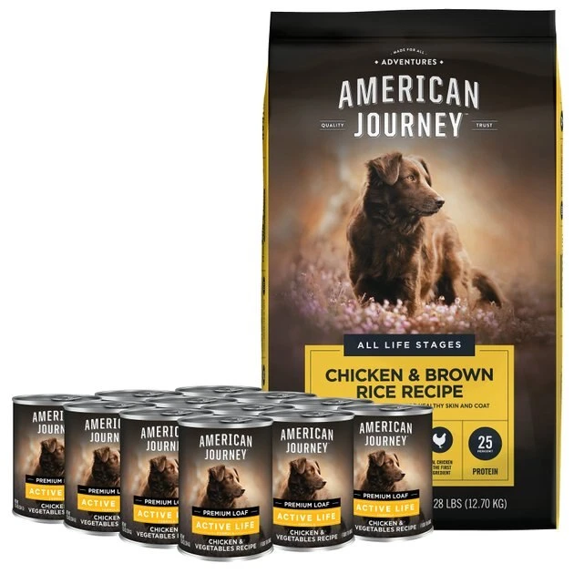 American Journey Active Life Formula Chicken & Garden Vegetables Recipe Canned Dog Food + Chicken, Brown Rice & Vegetables Recipe Dry Food American Journey Active Life Formula Chicken & Garden Vegetables Recipe Canned Dog Food + Chicken, Brown Rice & Vegetables Recipe Dry Food -American Journey Sales 2024 516518 MAIN. SY630 V1649369836