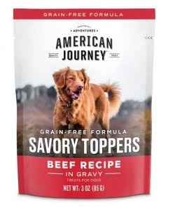 American Journey Savory Toppers Beef Recipe in Gravy Grain-Free Dog Food Topper + Beef & Sweet Potato Recipe Grain-Free Dry Food 4 American Journey Savory Toppers Beef Recipe in Gravy Grain-Free Dog Food Topper + Beef & Sweet Potato Recipe Grain-Free Dry Food -American Journey Sales 2024 516526 PT2. SY630 V1649371408