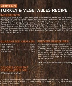 American Journey Active Life Formula Turkey & Garden Vegetables Recipe Canned Food + Salmon, Brown Rice & Vegetables Recipe Dry Dog Food 5 American Journey Active Life Formula Turkey & Garden Vegetables Recipe Canned Food + Salmon, Brown Rice & Vegetables Recipe Dry Dog Food -American Journey Sales 2024 570038 PT3. SY630 V1657660051