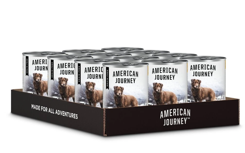 American Journey Chicken & Salmon Recipe Canned Food + Salmon & Sweet Potato Recipe Dry Dog Food 4 American Journey Chicken & Salmon Recipe Canned Food + Salmon & Sweet Potato Recipe Dry Dog Food - Image 2