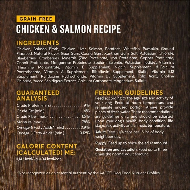 American Journey Chicken & Salmon Recipe Canned Food + Salmon & Sweet Potato Recipe Dry Dog Food 6 American Journey Chicken & Salmon Recipe Canned Food + Salmon & Sweet Potato Recipe Dry Dog Food - Image 4