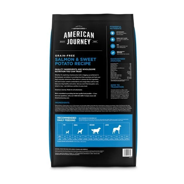 American Journey Chicken & Salmon Recipe Canned Food + Salmon & Sweet Potato Recipe Dry Dog Food 9 American Journey Chicken & Salmon Recipe Canned Food + Salmon & Sweet Potato Recipe Dry Dog Food - Image 7
